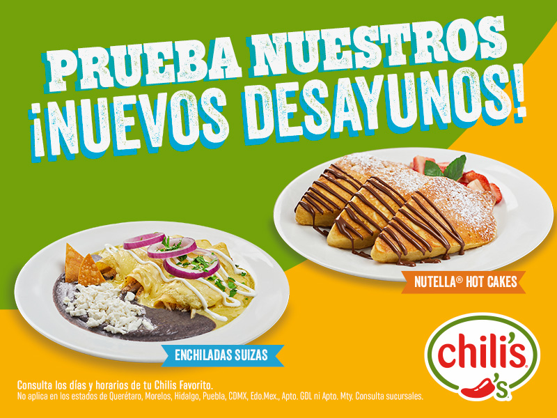 Restaurantes Chili's México | Hamburguesas, alitas, fajitas