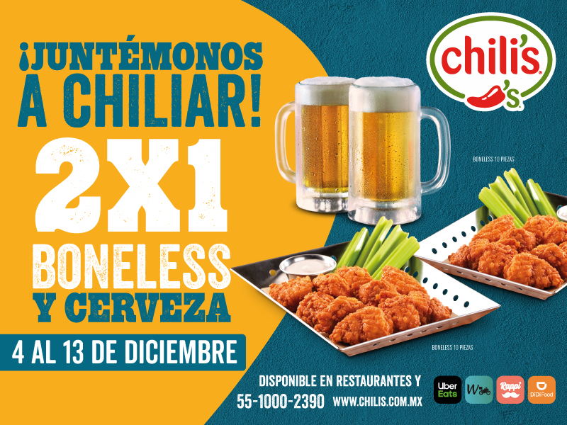 Restaurantes Chili's México Hamburguesas, alitas, fajitas